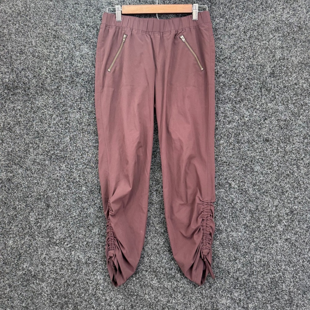 Athleta Trekkie North Joggers Mauve Ruched Leg Hiking Pants 2